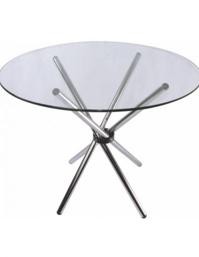 Café chopstix glass table